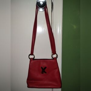 Paloma Picasso Red Shoulder Bag